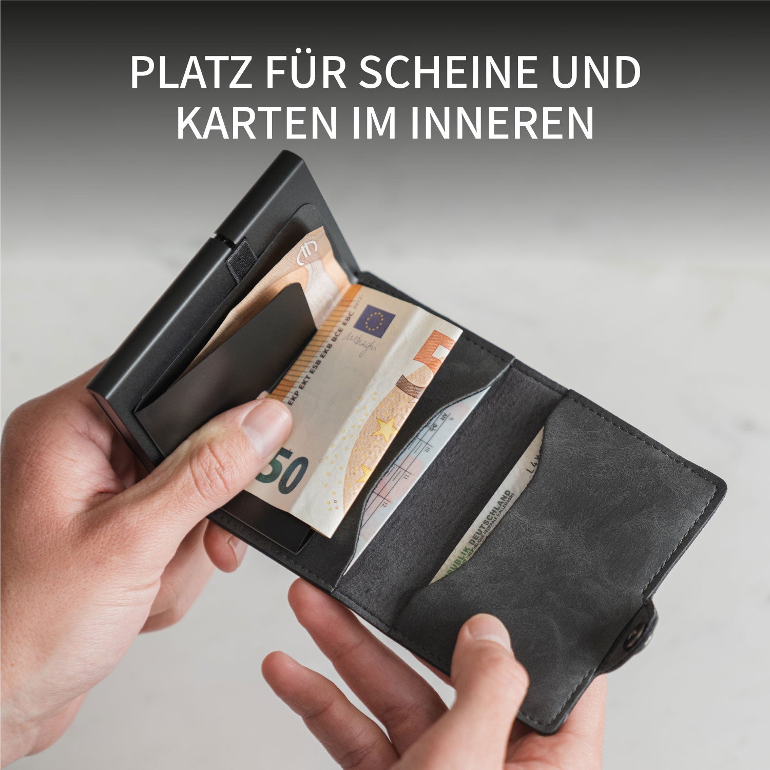 TrexWallet™ mit slot für Apple Air Tag