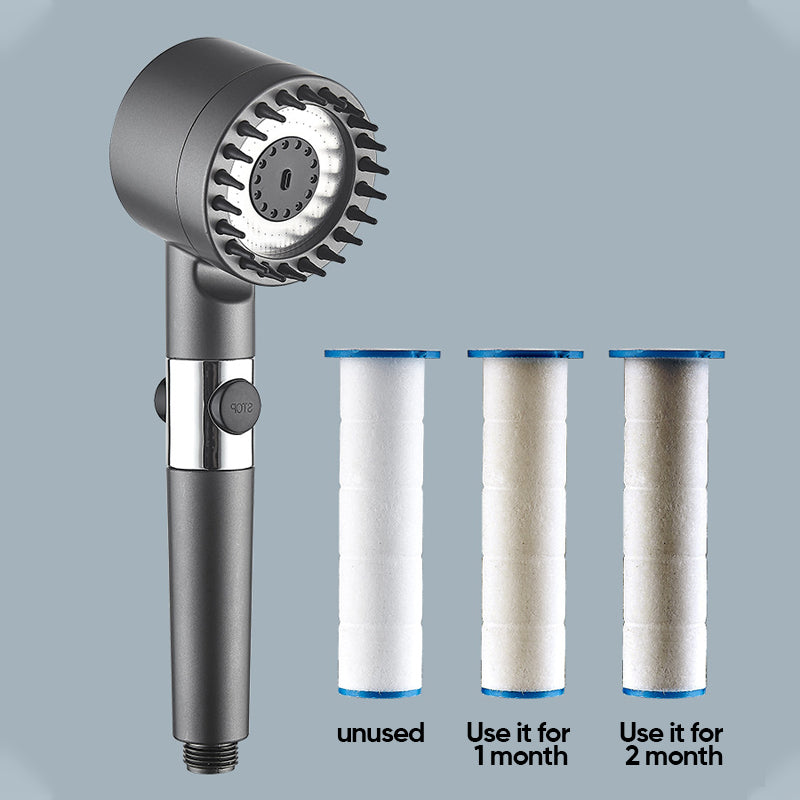 AquaFlow™ Multifunktionales Hochdruck-Duschkopf-Set