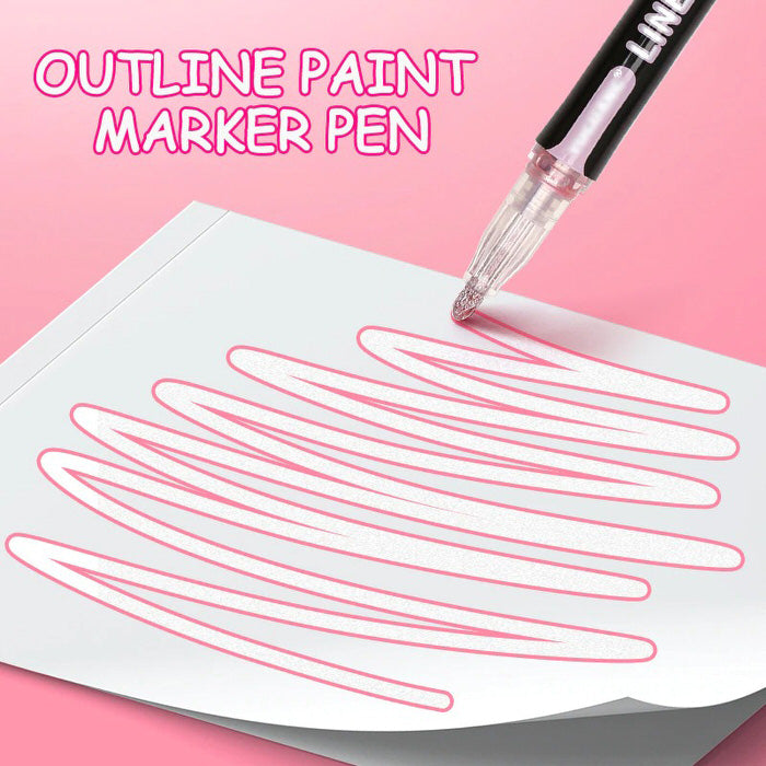 KontraLine™ 24 Farben Konturenmarker