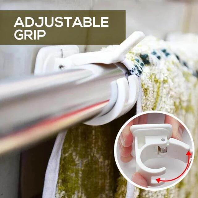 A-Grip™ Verstellbare Vorhanghalter