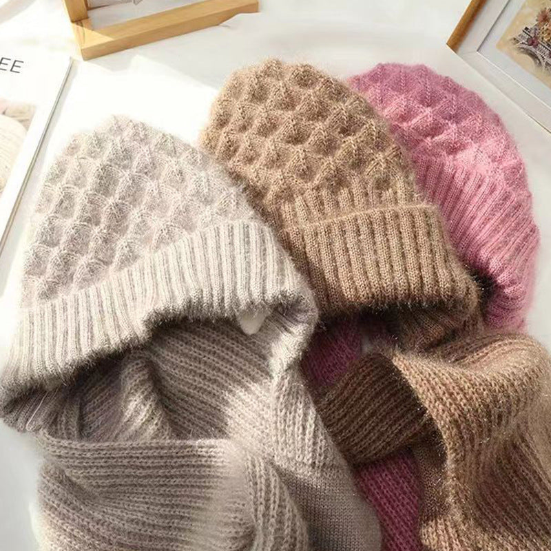AbbyWarm™ | Warmer Schal mit Mütze