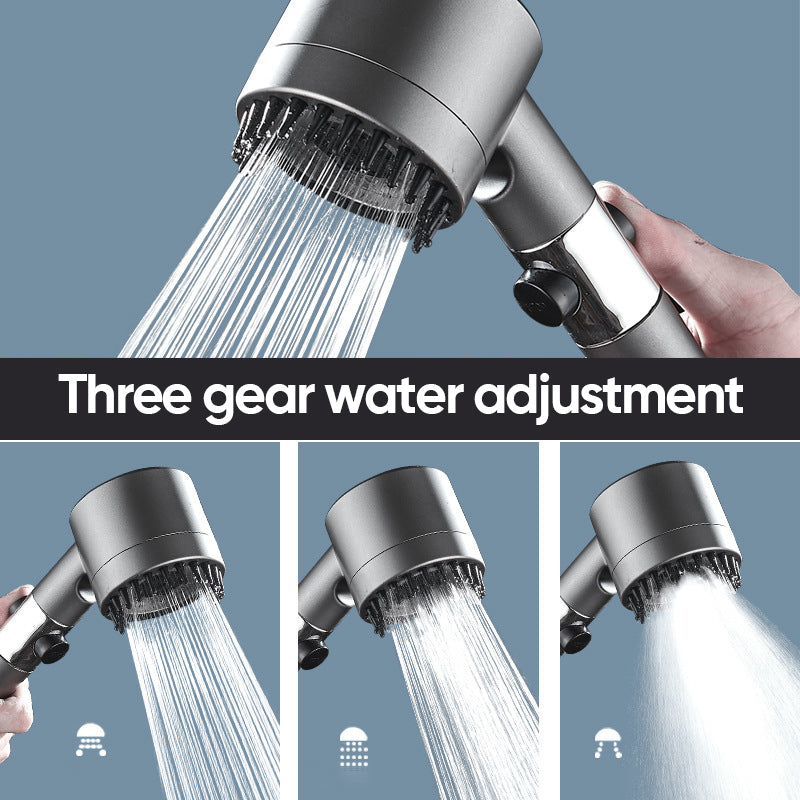 AquaFlow™ Multifunktionales Hochdruck-Duschkopf-Set