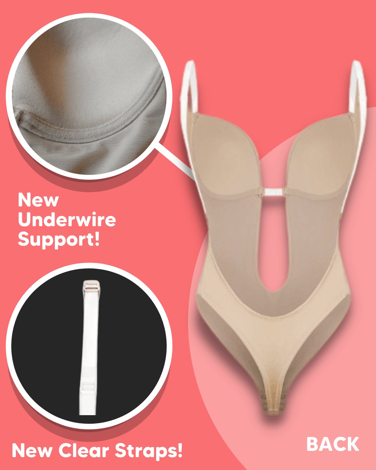 AllureBra™ Rückenfreier BH (1+1 GRATIS )