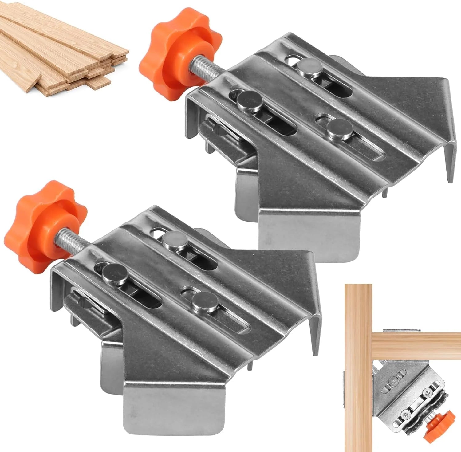 FlexAngle™ 90-Grad-Eckklammer für die Holzbearbeitung
