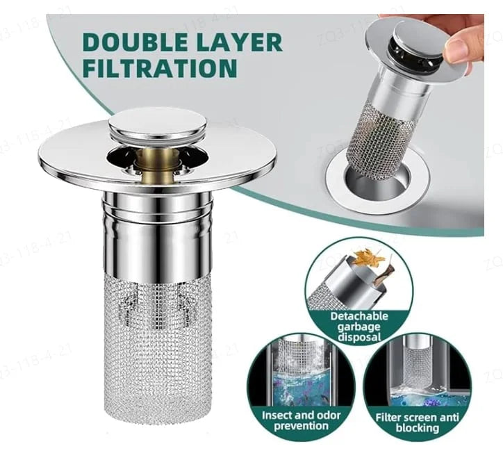 Drainguard™ Abflussfilter aus Edelstahl