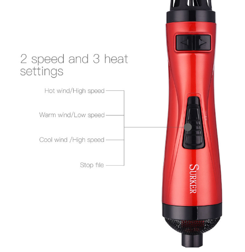 2-in-1-Heißluftstyler und rotierender Haartrockner für trockenes Haar. LETZTE CHANCE!🤩-50% Rabatt🤩