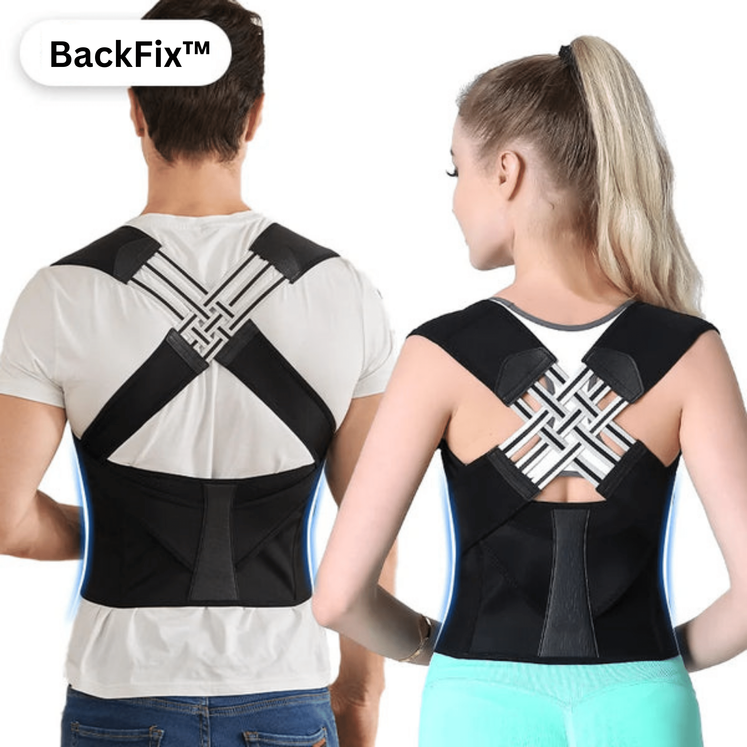 BackFix™ Korrigiert Ihre Körperhaltung und lindert Rückenschmerzen