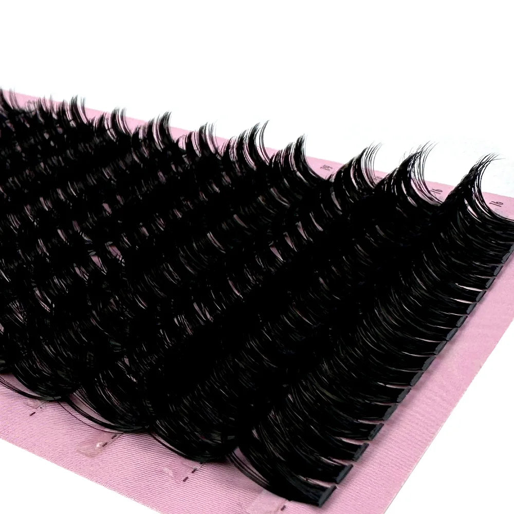 QueenLashes™ handgefertigte Wimpernverlängerungen 160/266/280