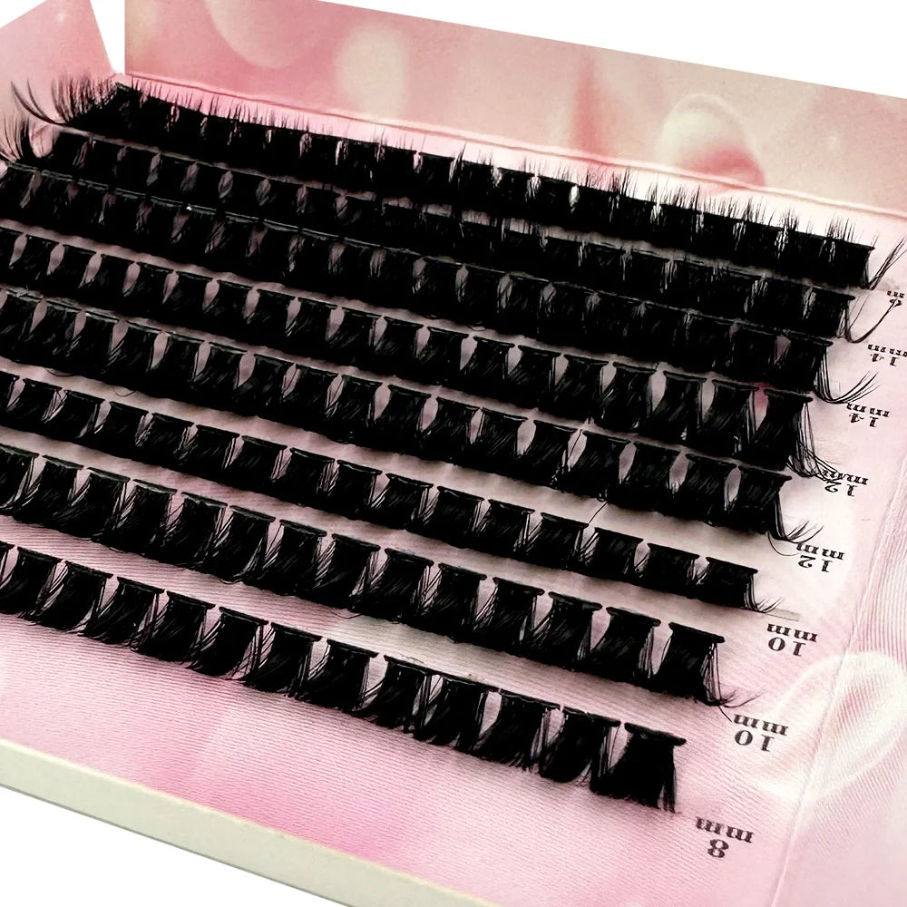QueenLashes™ handgefertigte Wimpernverlängerungen 160/266/280