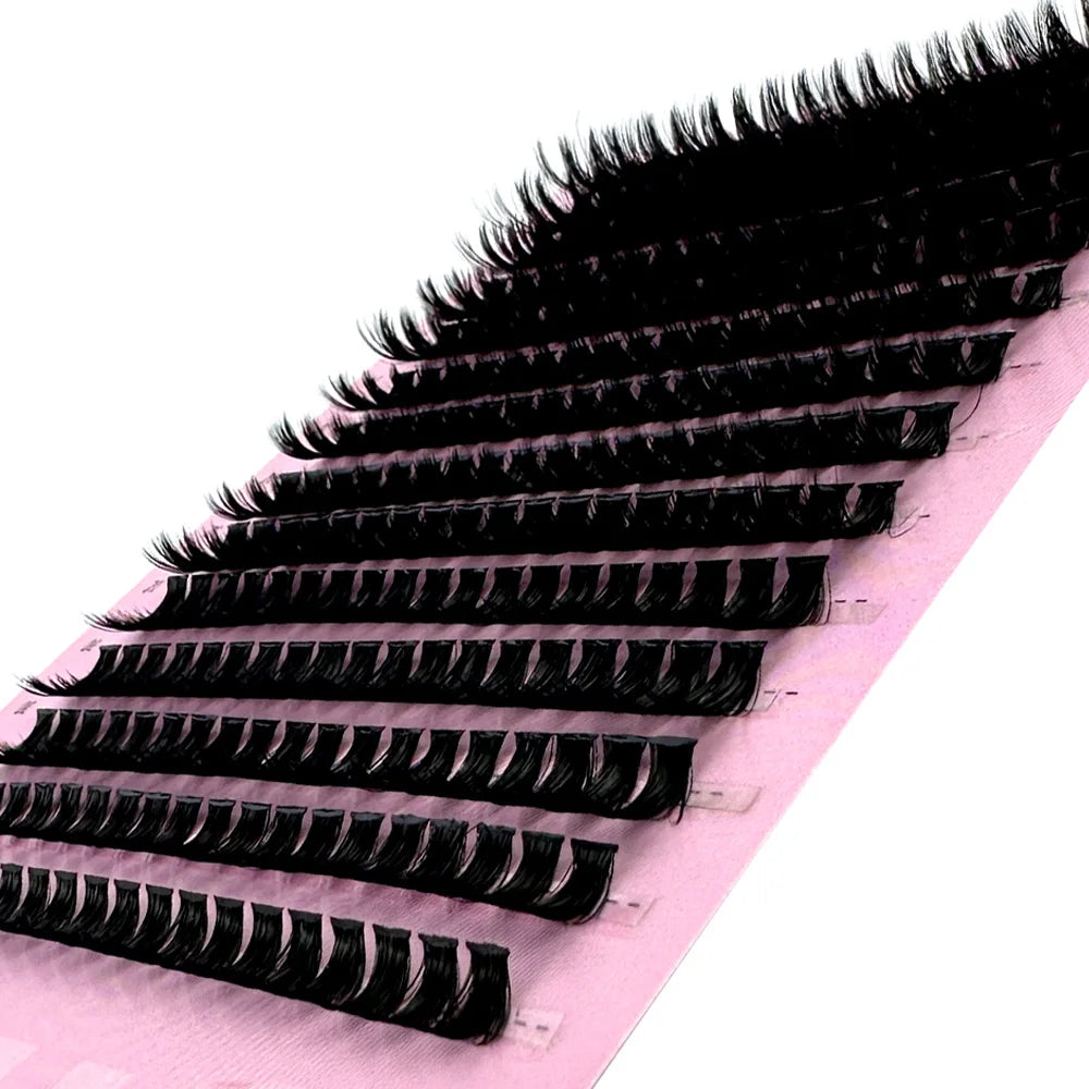 QueenLashes™ handgefertigte Wimpernverlängerungen 160/266/280