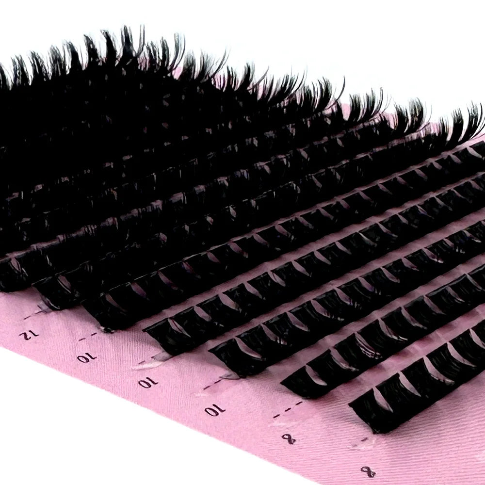 QueenLashes™ handgefertigte Wimpernverlängerungen 160/266/280