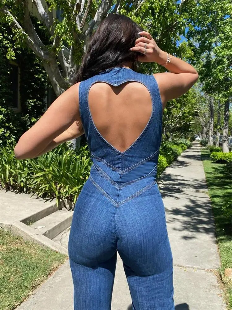 Heartden™ Denim Jumpsuit