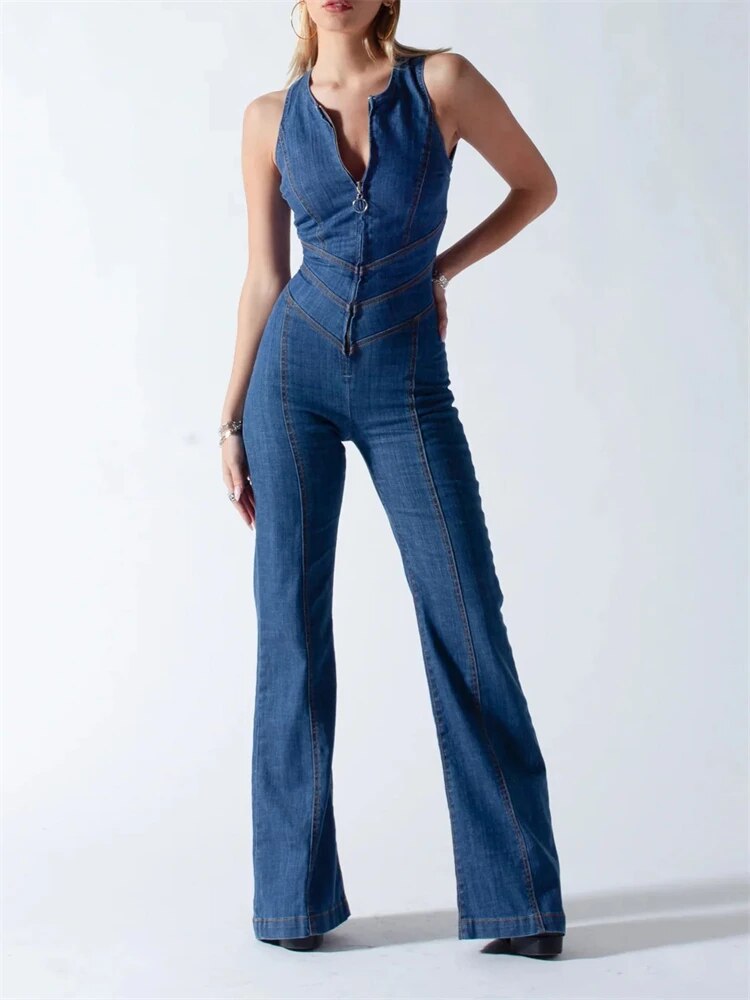 Heartden™ Denim Jumpsuit