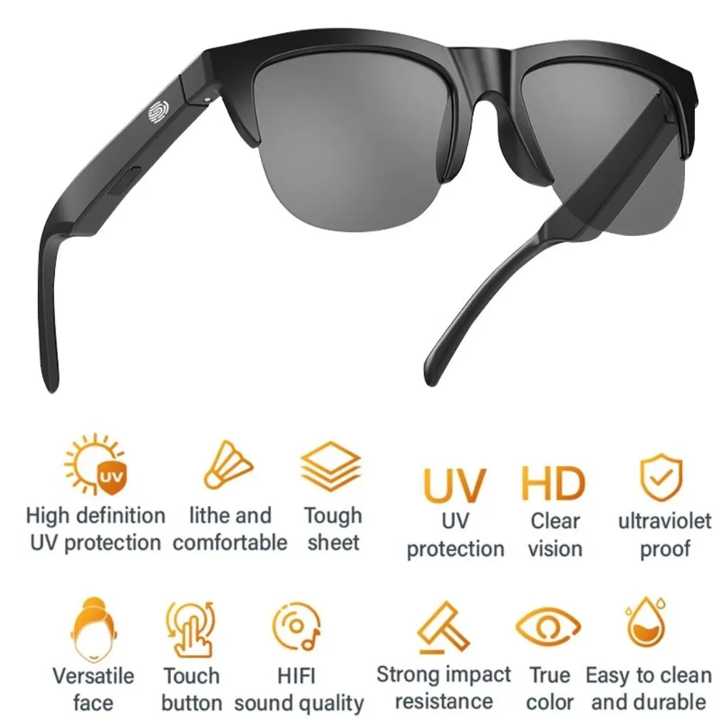 BluVision™ Intelligente Bluetooth 5.3-Sonnenbrille