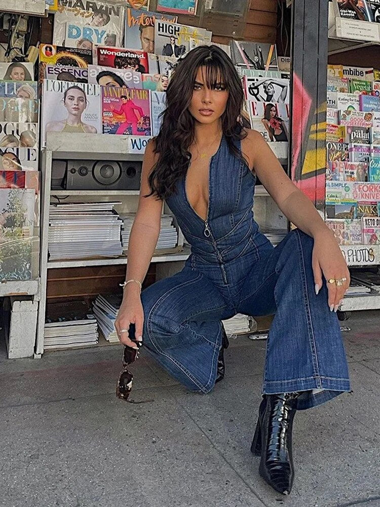 Heartden™ Denim Jumpsuit