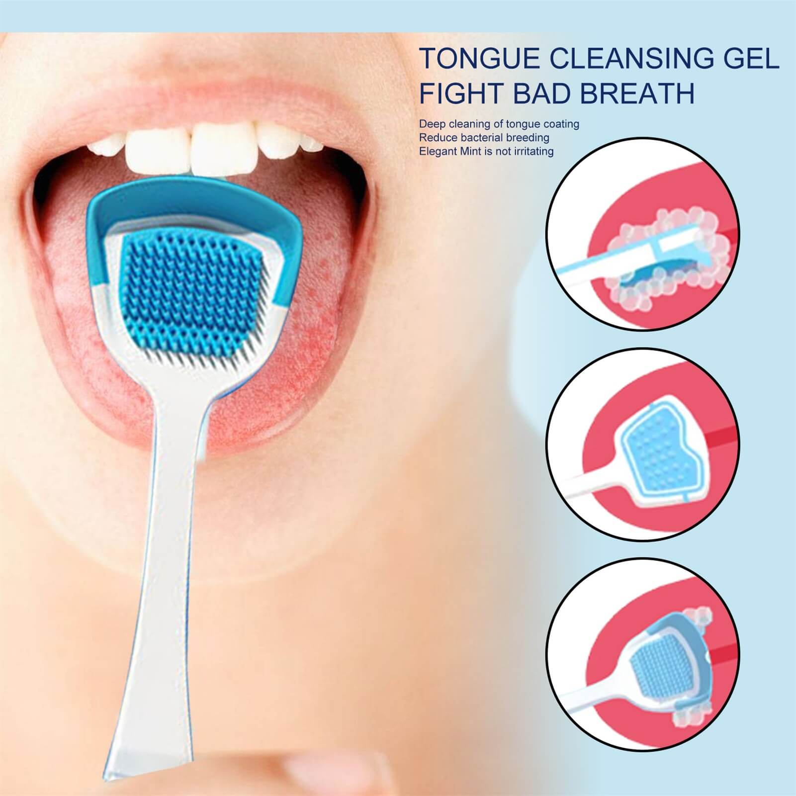 CleanTo™ Zungenreinigungsset
