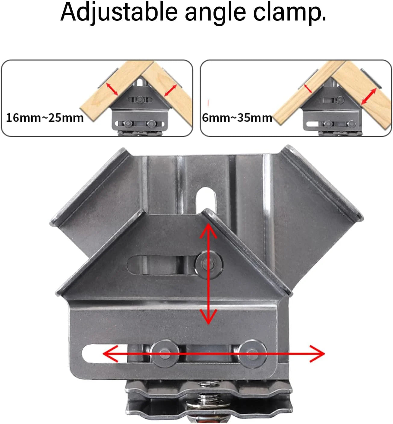 FlexAngle™ 90-Grad-Eckklammer für die Holzbearbeitung