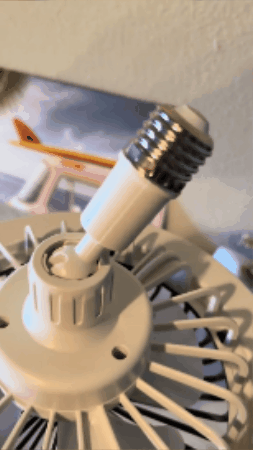 FindiCool™ Lampensockel Ventilator