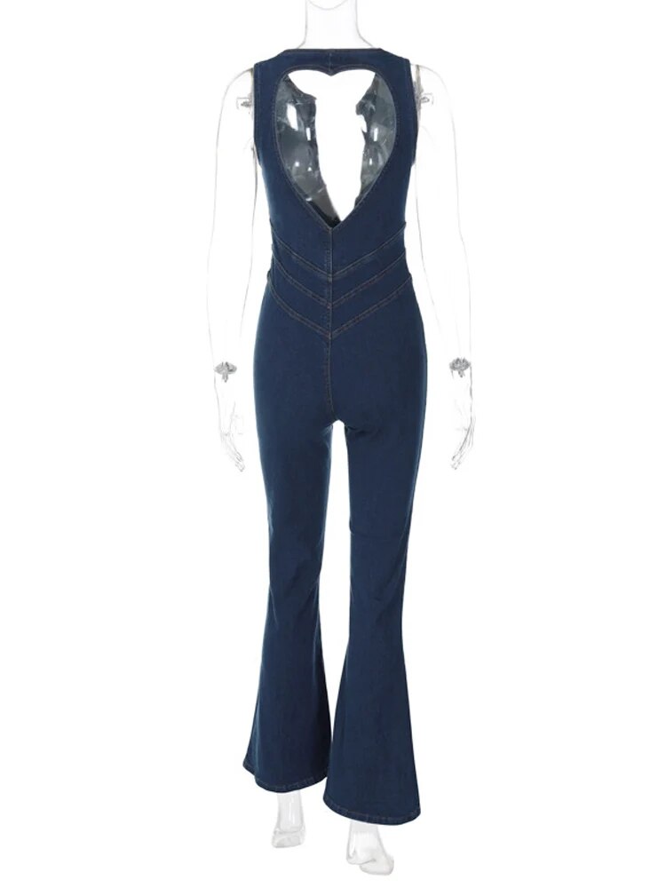 Heartden™ Denim Jumpsuit