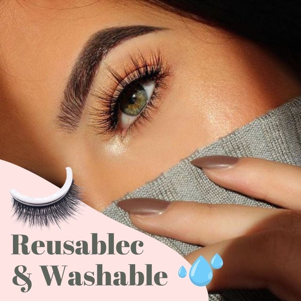 Glixies™ Selbstklebende, wiederverwendbare Wimpern (Befristetes Angebot 3+3 GRATIS)