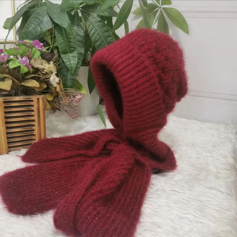 AbbyWarm™ | Warmer Schal mit Mütze