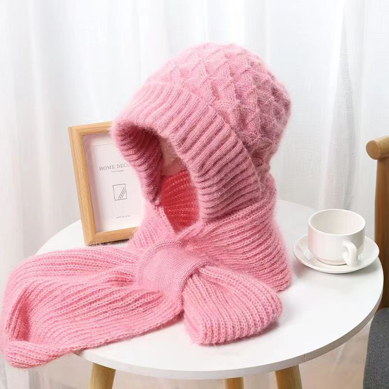 AbbyWarm™ | Warmer Schal mit Mütze