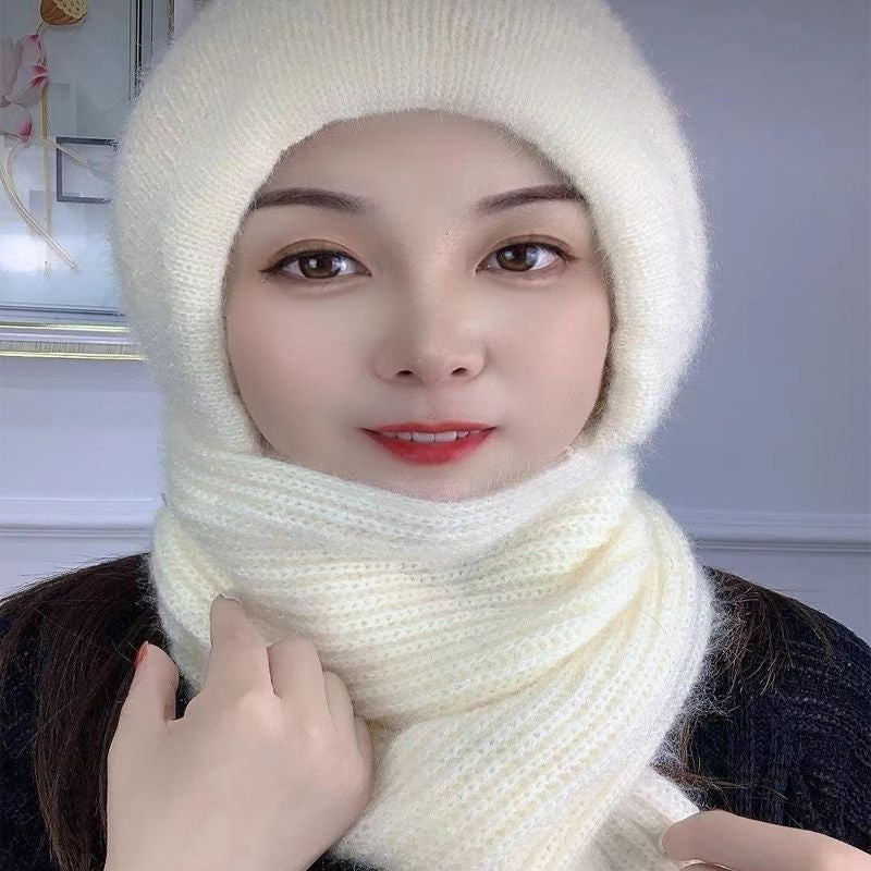 AbbyWarm™ | Warmer Schal mit Mütze
